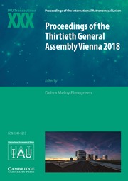 Proceedings of the International Astronomical Union Volume 18 - SymposiumT30 -  Proceedings of the Thirtieth General Assembly Vienna 2018