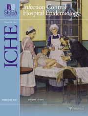 Infection Control & Hospital Epidemiology Volume 38 - Issue 2 -