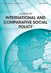 Journal of International and Comparative Social Policy Volume 35 - Issue 1 -  SI: Recent Social Policy in Canada and the United States