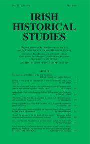 Irish Historical Studies Volume 44 - Issue 165 -