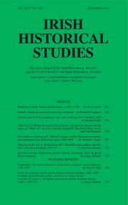 Irish Historical Studies Volume 44 - Issue 166 -