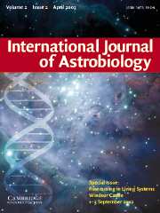 International Journal of Astrobiology Volume 2 - Issue 2 -