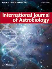 International Journal of Astrobiology Volume 2 - Issue 4 -