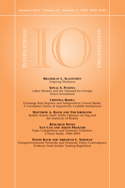 International Organization Volume 64 - Issue 3 -