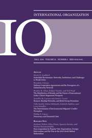 International Organization Volume 72 - Issue 4 -