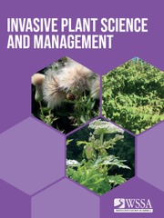 Invasive Plant Science and Management Volume 17 - Issue 3 -