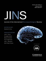 Journal of the International Neuropsychological Society Volume 20 - Issue 2 -