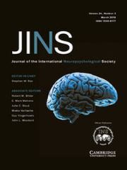 Journal of the International Neuropsychological Society Volume 24 - Issue 3 -