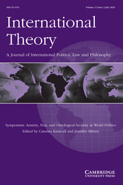 International Theory Volume 12 - Issue 2 -