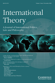 International Theory Volume 1 - Issue 3 -