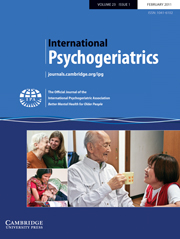 International Psychogeriatrics Volume 23 - Issue 1 -