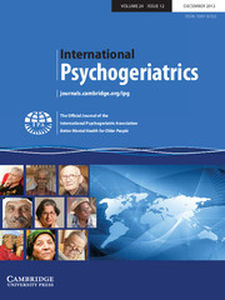 International Psychogeriatrics Volume 24 - Issue 12 -