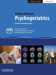 International Psychogeriatrics Volume 25 - Issue 2 -