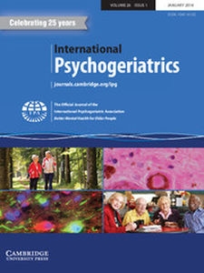 International Psychogeriatrics Volume 26 - Issue 1 -