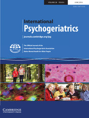 International Psychogeriatrics Volume 28 - Issue 6 -