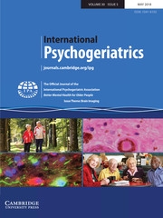 International Psychogeriatrics Volume 30 - Issue 5 -  Issue Theme: Brain Imaging