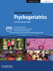 International Psychogeriatrics Volume 33 - Special Issue3 -  Issue Theme: Neuropsychiatric Symptoms in Older Adults with Cognitive Disorders