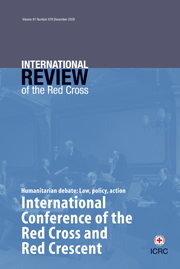 International Review of the Red Cross Volume 91 - Issue 876 -  International Conference of the Red Cross and Red Crescent