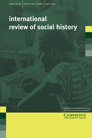 International Review of Social History Volume 65 - Issue 1 -