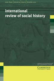 International Review of Social History Volume 65 - Issue 3 -