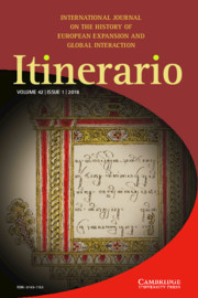 Itinerario Volume 42 - Special Issue1 -  The Private Lives of Empire: Emotion, Intimacy, and Colonial Rule