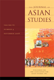 The Journal of Asian Studies Volume 67 - Issue 4 -