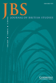 Journal of British Studies Volume 52 - Issue 2 -