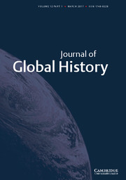 Journal of Global History Volume 12 - Issue 1 -