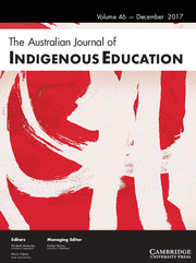 The Australian Journal of Indigenous Education Volume 46 - Issue 2 -