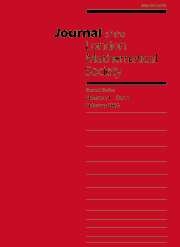 Journal of the London Mathematical Society Volume 71 - Issue 1 -