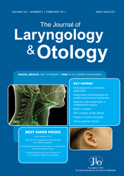 The Journal of Laryngology & Otology Volume 125 - Issue 2 -