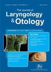 The Journal of Laryngology & Otology Volume 125 - Issue 9 -