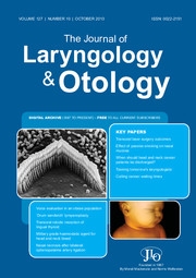 The Journal of Laryngology & Otology Volume 127 - Issue 10 -