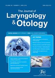 The Journal of Laryngology & Otology Volume 128 - Issue 4 -