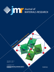 Journal of Materials Research Volume 26 - Issue 15 -  Focus Issue: Advances in Thermoelectric Materials