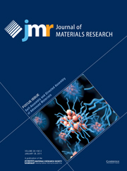 Journal of Materials Research Volume 26 - Issue 2 -  Focus Issue: Self-Assembly and Directed Assembly of Advanced Materials