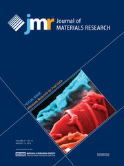 Journal of Materials Research Volume 27 - Issue 15 -  Focus Issue: Advanced Materials for Fuel Cells