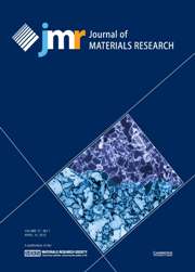 Journal of Materials Research Volume 27 - Issue 7 -