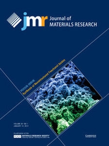 Journal of Materials Research Volume 29 - Issue 1 -  Focus Issue: Synthesis of Nanostructured Functional Oxides