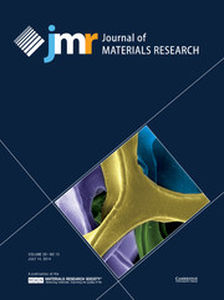 Journal of Materials Research Volume 29 - Issue 13 -