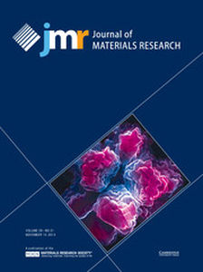 Journal of Materials Research Volume 29 - Issue 21 -