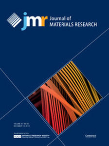 Journal of Materials Research Volume 29 - Issue 23 -