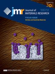 Journal of Materials Research Volume 30 - Issue 19 -  Focus Issue: Nitrides and Oxynitride Materials