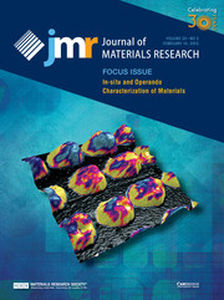 Journal of Materials Research Volume 30 - Issue 3 -  Focus Issue: In-situ and Operando Characterization of Materials