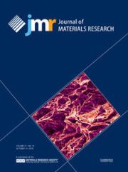 Journal of Materials Research Volume 31 - Issue 19 -