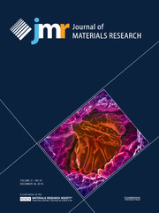 Journal of Materials Research Volume 31 - Issue 24 -