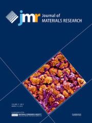 Journal of Materials Research Volume 31 - Issue 5 -