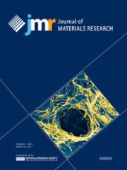 Journal of Materials Research Volume 31 - Issue 6 -