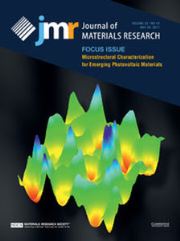 Journal of Materials Research Volume 32 - Issue 10 -  Focus Issue: Microstructural Characterization for Emerging Photovoltaic Materials