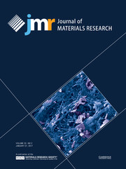 Journal of Materials Research Volume 32 - Issue 2 -